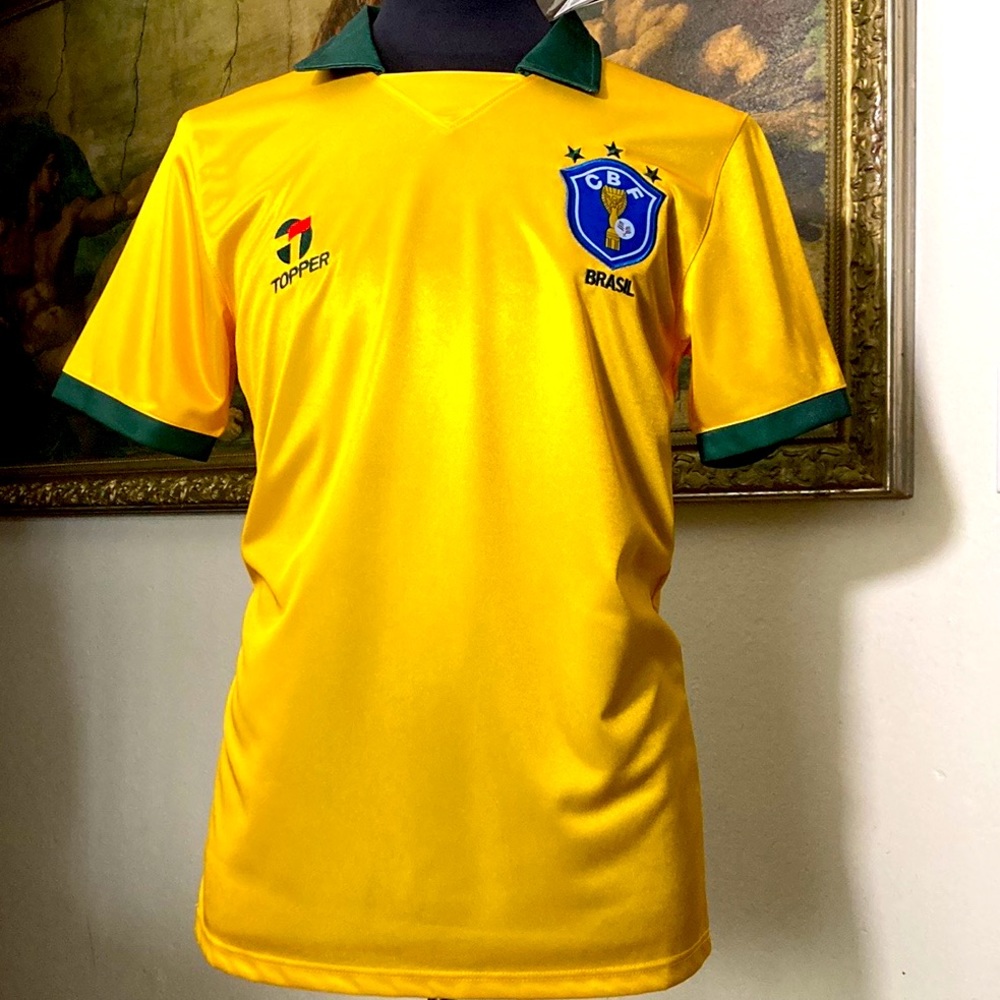 Brazil vintage jersey 1989 Topper. Pelè #10.